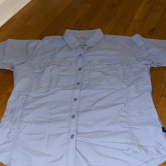 Columbia Men's Sky Blue Casual Shirt - Picture 1 of 4